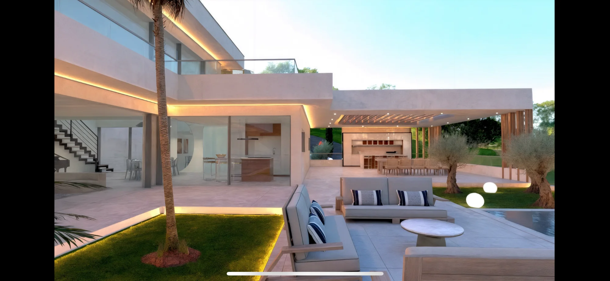 Plan 3D villa haut de gamme